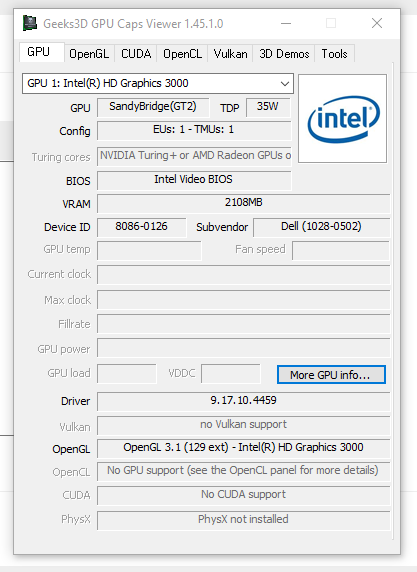 Intel hd graphics opengl 3.3 driver download